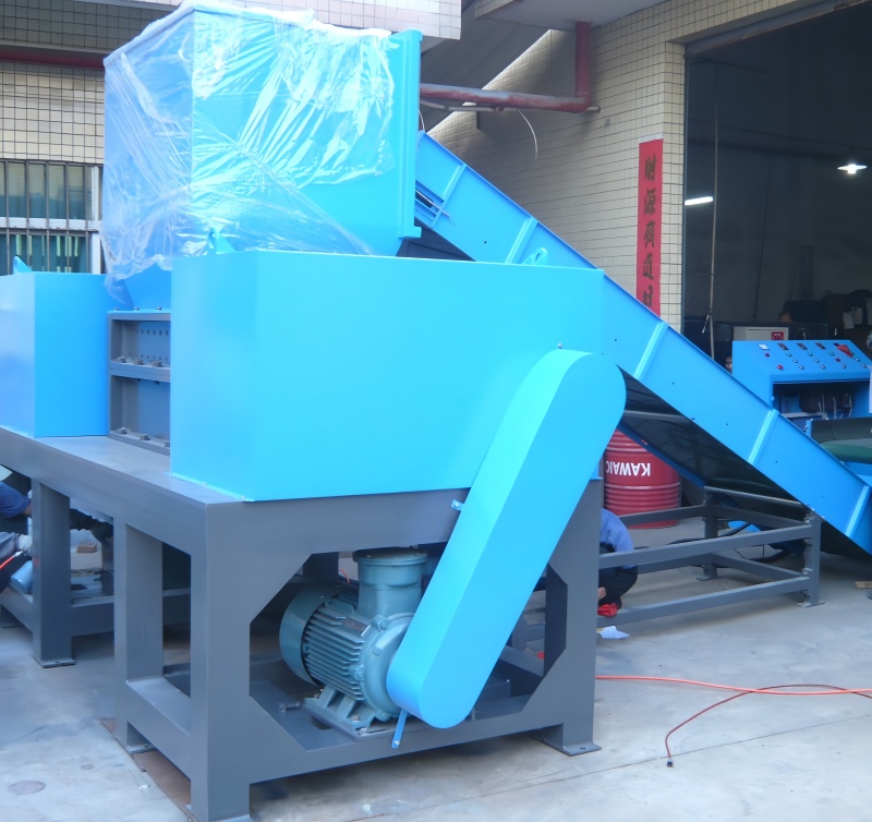 双轴破碎机的应用