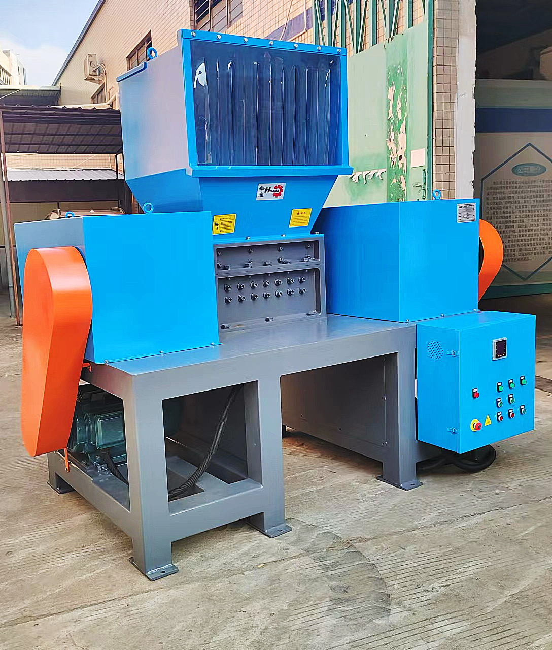 双轴撕碎机的应用范围